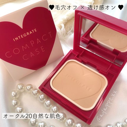 プロフィニッシュファンデーション/インテグレート/パウダーファンデーションを使ったクチコミ(1枚目)