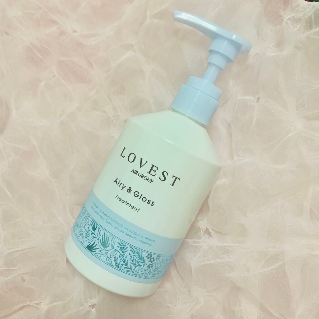 エアリーアンドグロス シャンプー/トリートメント /LOVEST by air Salon Quality Hair Care/市販シャンプーを使ったクチコミ(5枚目)
