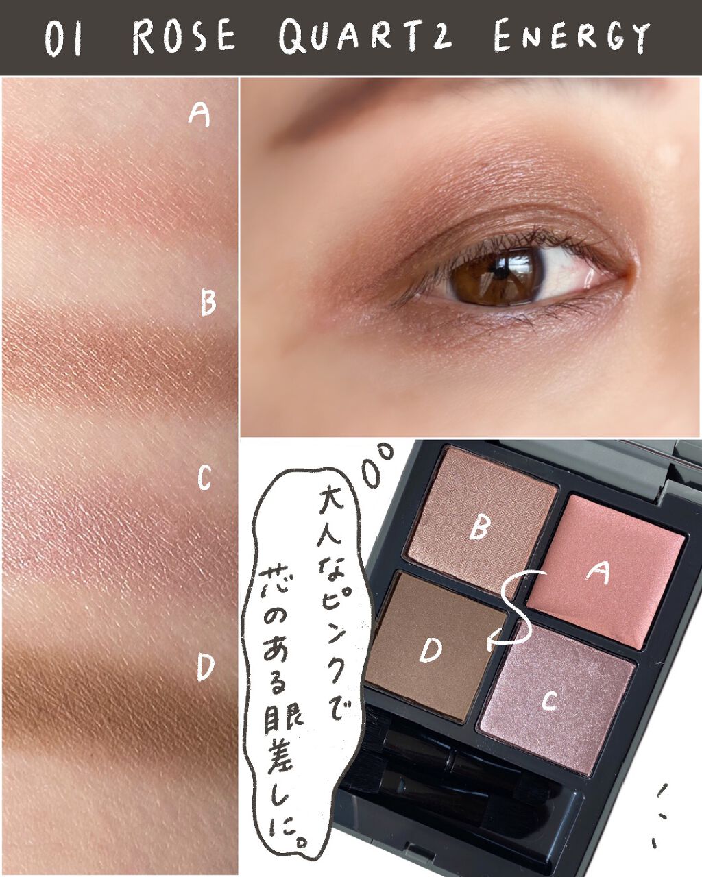 ディメンショナルビジョンアイパレット/THREE/アイシャドウパレットを使ったクチコミ(2枚目)