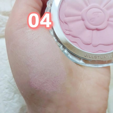 ジルスチュアート パステルペタル ブラッシュ/JILL STUART/パウダーチークを使ったクチコミ(7枚目)