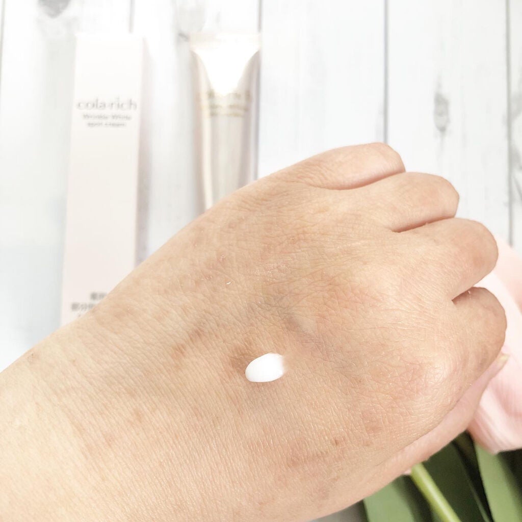 リンクルホワイトスポットクリーム/コラリッチ/フェイスクリームを使ったクチコミ(2枚目)
