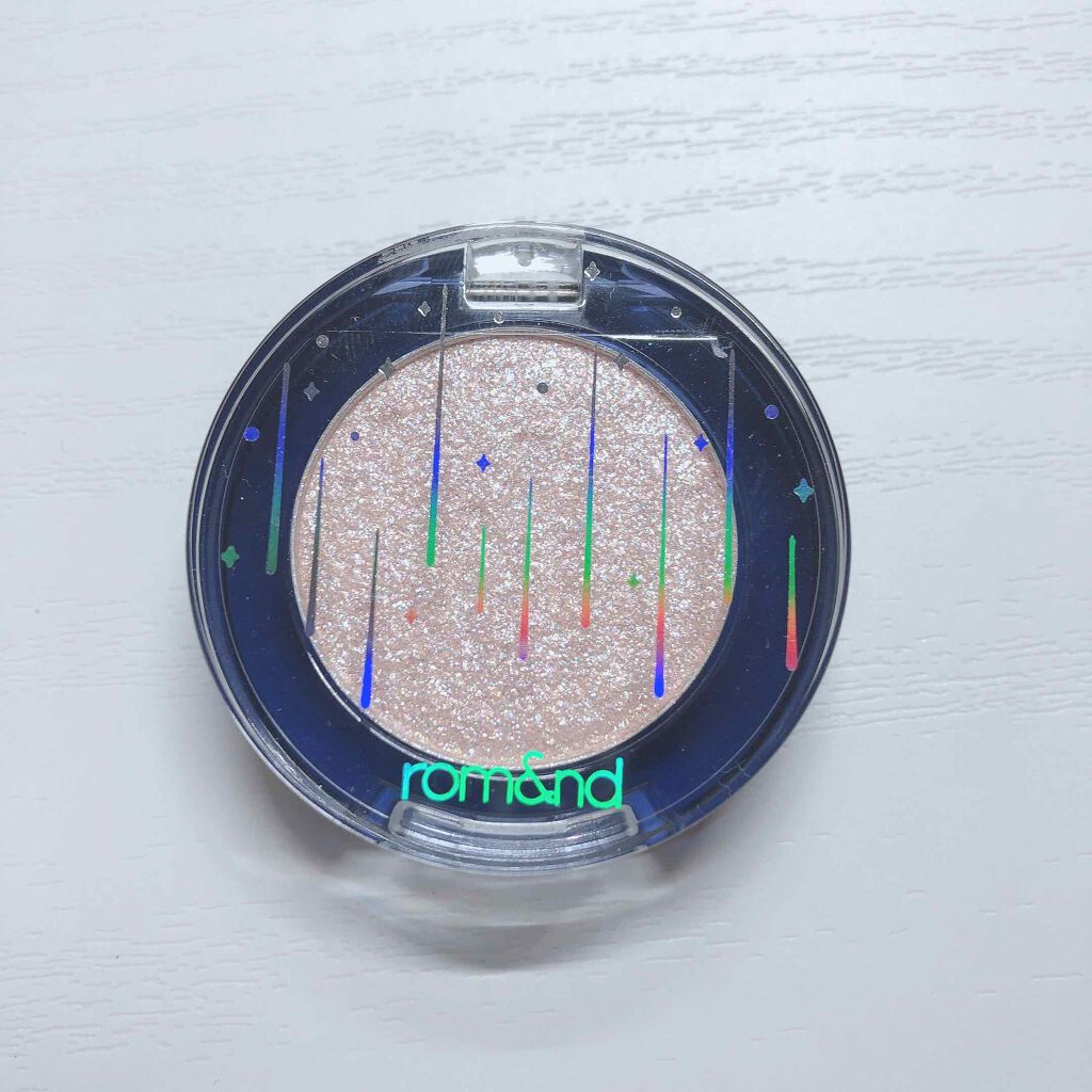 グリッター シャドウ カラー/rom&nd/グリッターを使ったクチコミ(1枚目)