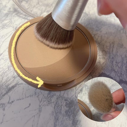 ベターザンシェイプブラシセット/rom&nd/シェーディングを使ったクチコミ(7枚目)