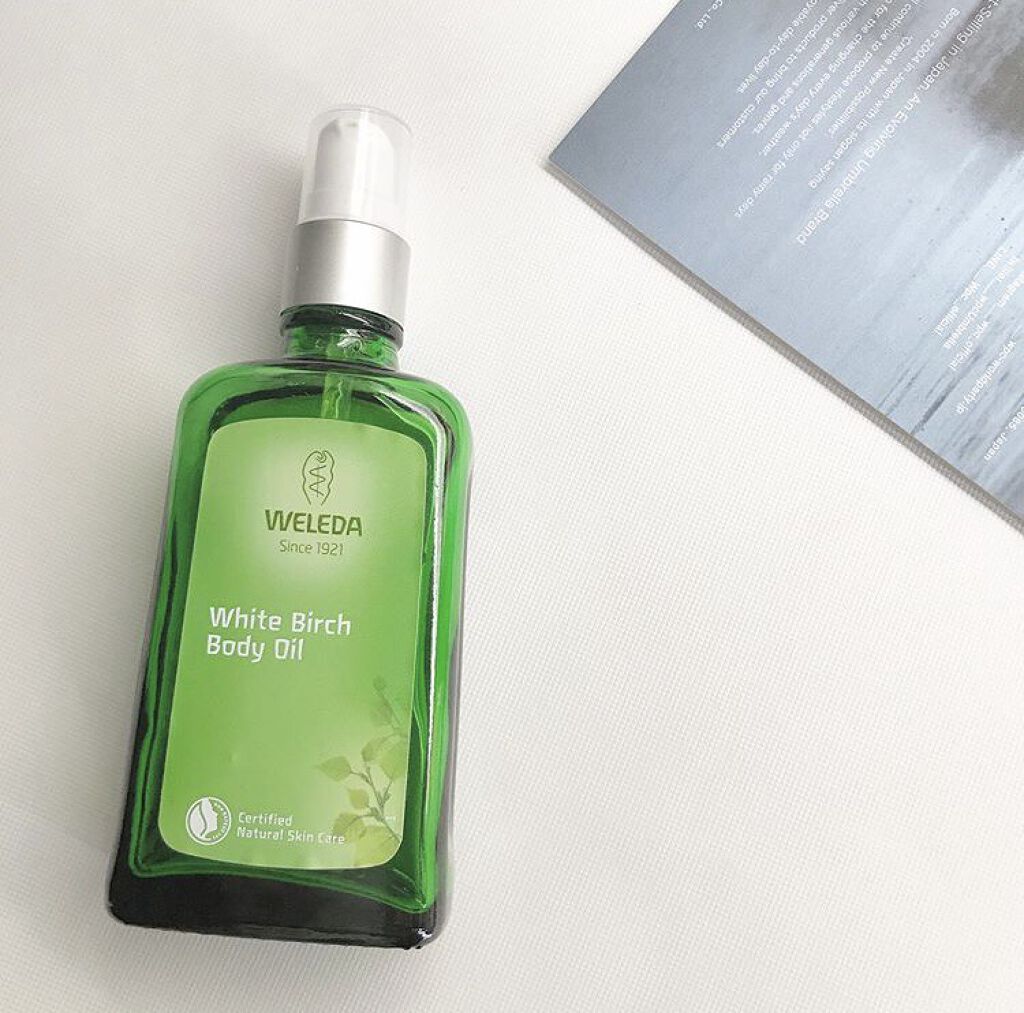 ホワイトバーチ ボディオイル/WELEDA/ボディオイルを使ったクチコミ（1枚目）
