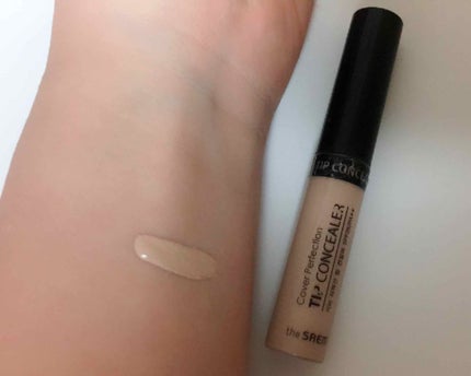 カバーパーフェクション チップコンシーラー/the SAEM/リキッドコンシーラーを使ったクチコミ(2枚目)