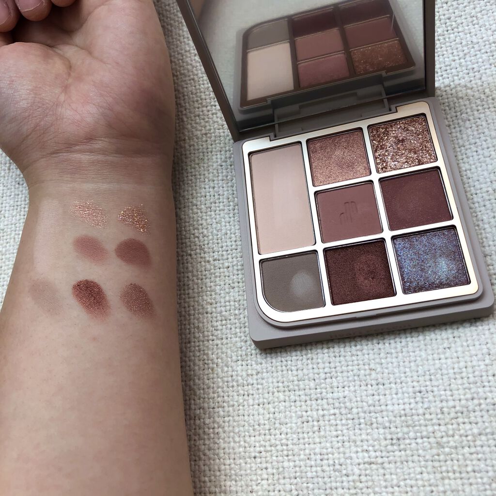 ドットオンムードアイパレット/Heart Percent/アイシャドウパレットを使ったクチコミ（2枚目）