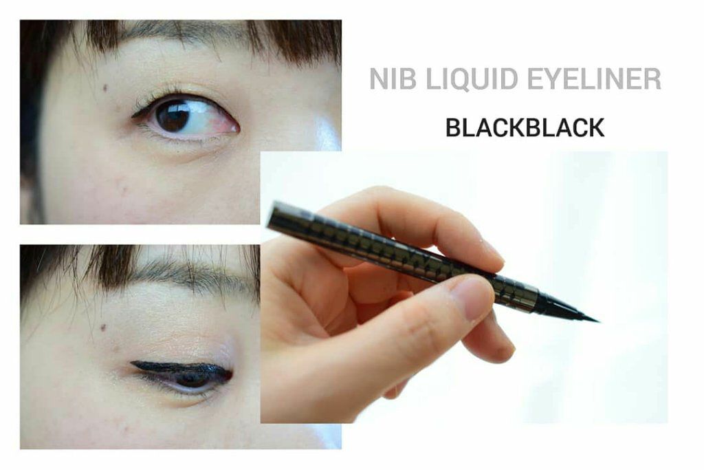 ニブ リクイドアイライナー BK1/ATSUSHI NAKASHIMA Cosme/リキッドアイライナーを使ったクチコミ(4枚目)