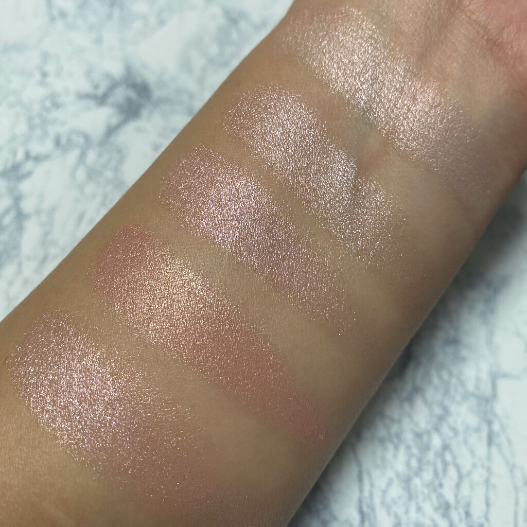 【旧】ディオール バックステージ フェイス グロウ パレット/Dior/ハイライトを使ったクチコミ(4枚目)