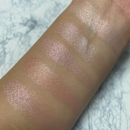 【旧】ディオール バックステージ フェイス グロウ パレット/Dior/ハイライトを使ったクチコミ(4枚目)