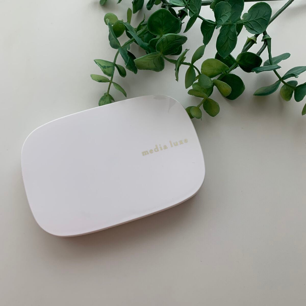 パウダーファンデーション/media luxe/パウダーファンデーションを使ったクチコミ(1枚目)