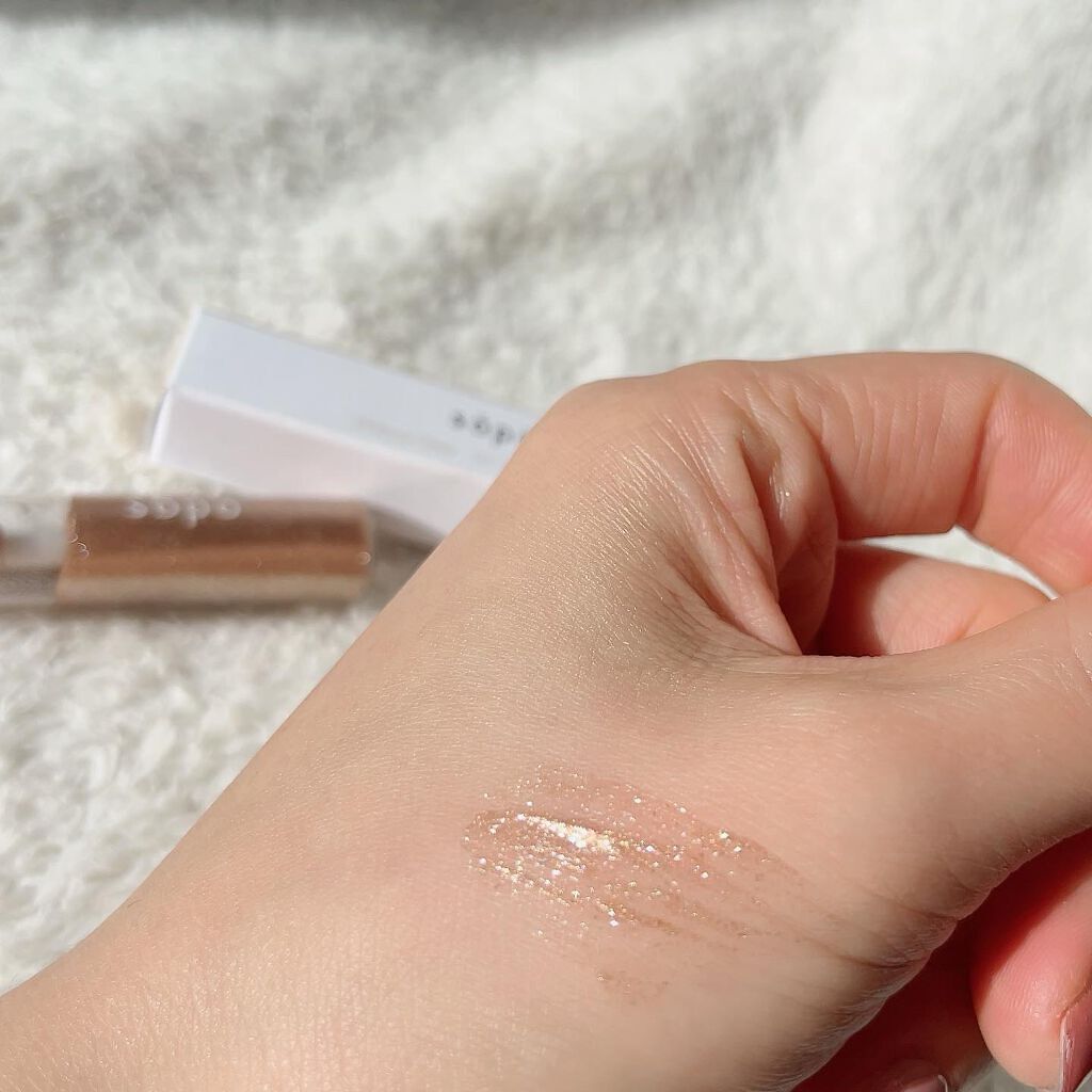 メイクアップグリッター/sopo/グリッターを使ったクチコミ（3枚目）