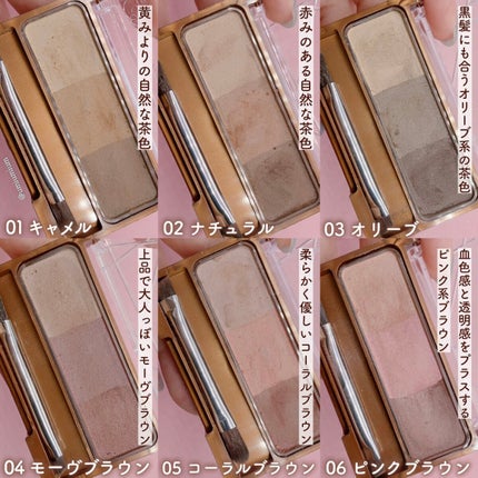 ノーズ&アイブロウパウダー/CEZANNE/パウダーアイブロウを使ったクチコミ(4枚目)