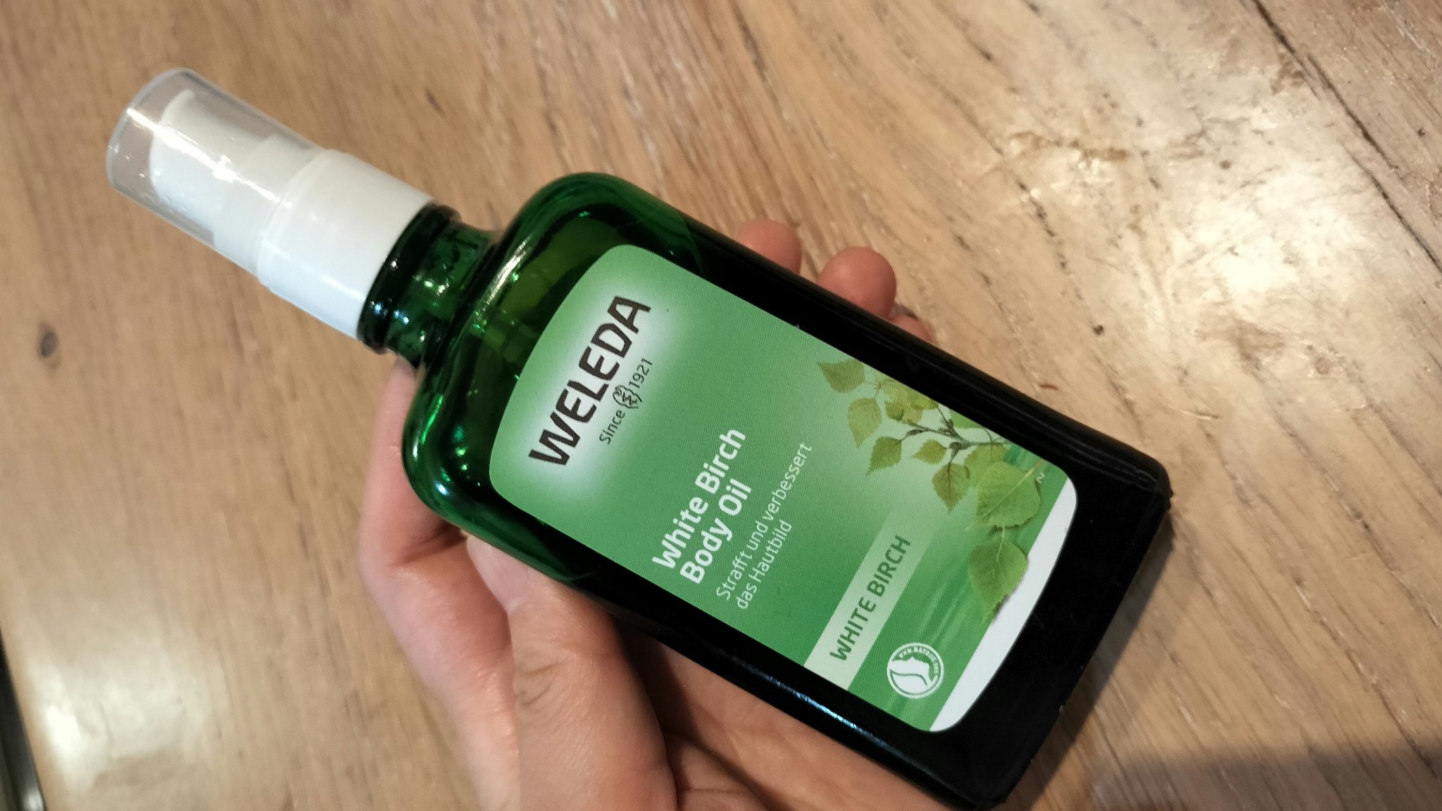 ホワイトバーチ ボディオイル/WELEDA/ボディオイルを使ったクチコミ（1枚目）