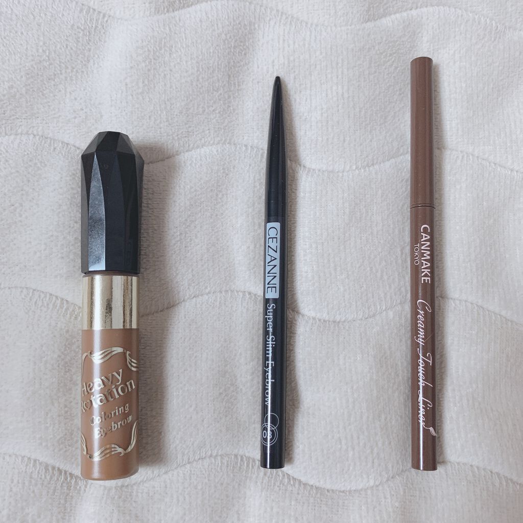 超細芯アイブロウ/CEZANNE/アイブロウペンシルを使ったクチコミ（2枚目）
