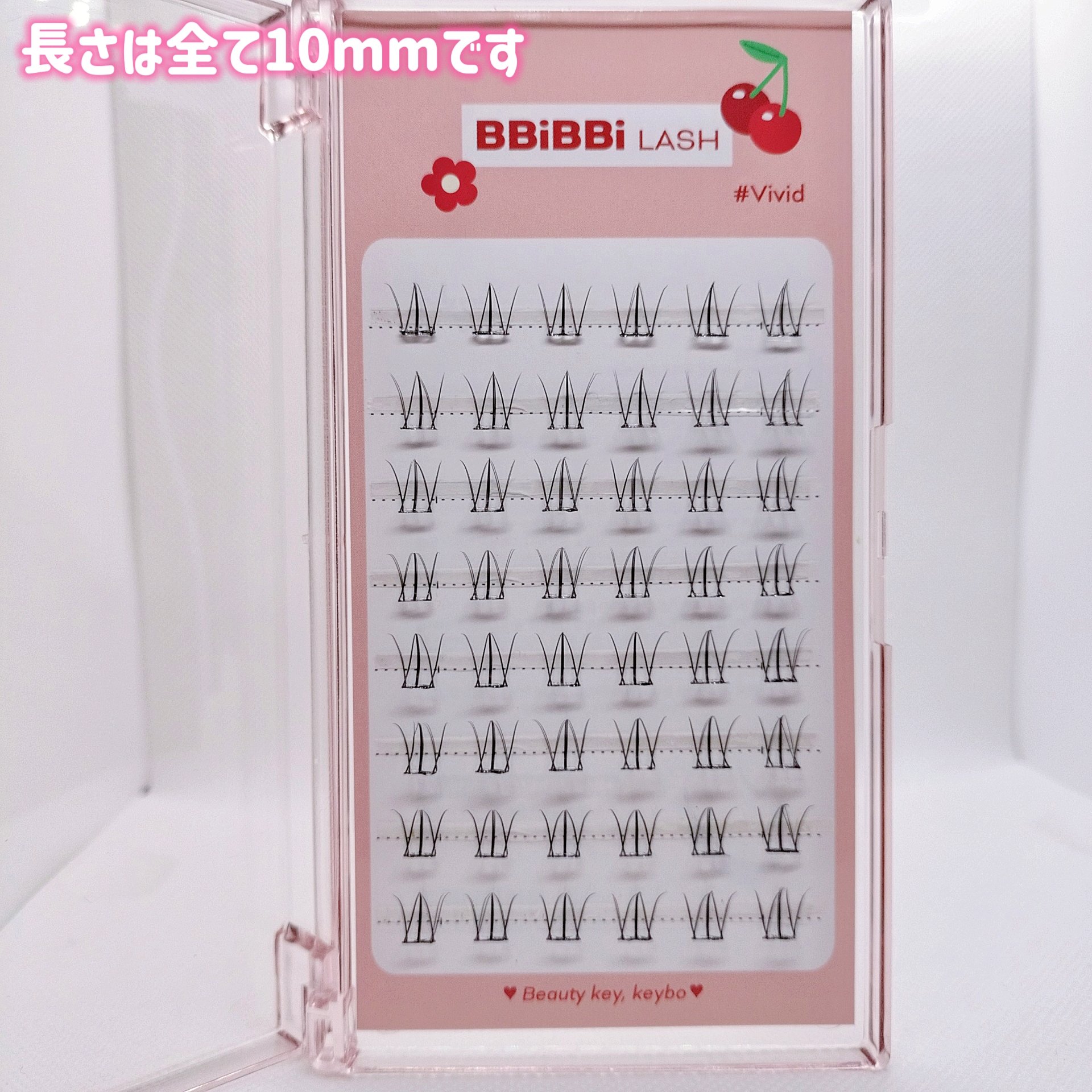 keybo BBiBBi LASH/keybo/つけまつげを使ったクチコミ（2枚目）
