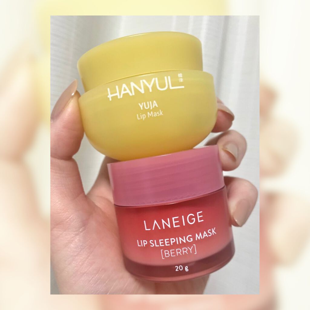 月光ゆずリップマスク/HANYUL(ハンユル)/リップマスクを使ったクチコミ(4枚目)