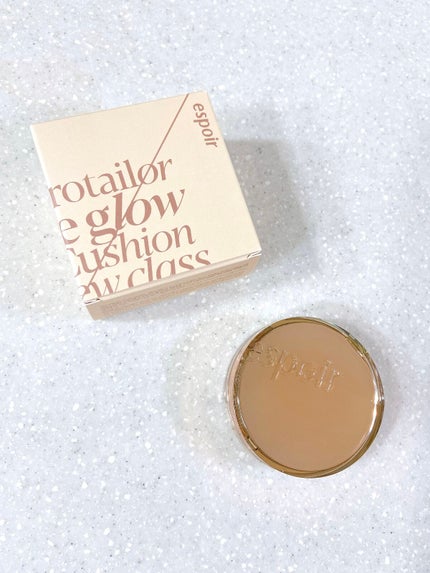 プロテーラービーグロウクッション ニュークラス/espoir/クッションファンデーションを使ったクチコミ(2枚目)