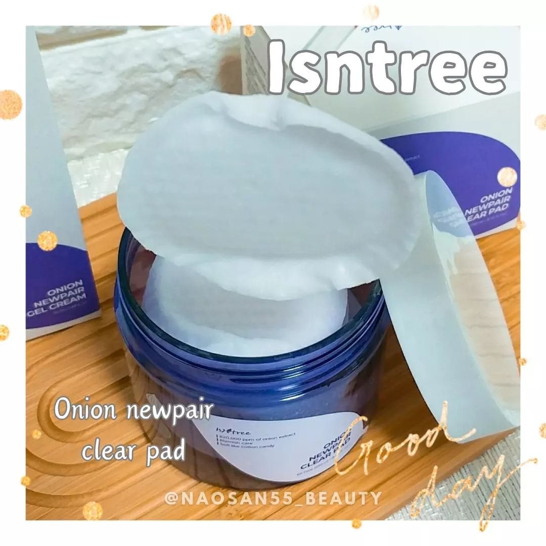 オニオンニューペア クリアパッド/Isntree/トナーパッドを使ったクチコミ(3枚目)
