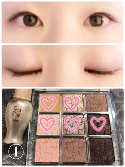 ディオール バックステージ アイ パレット/Dior/アイシャドウパレットを使ったクチコミ(2枚目)