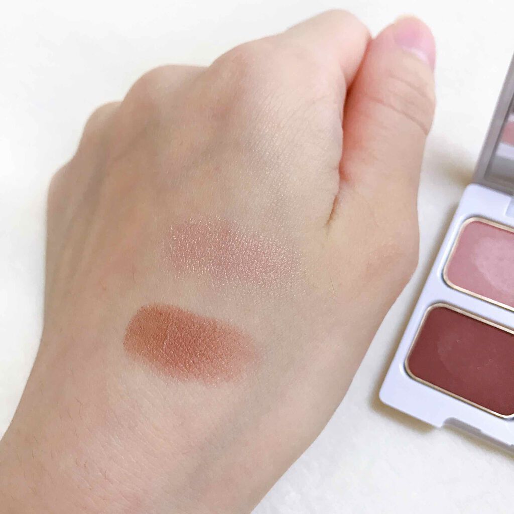 トーン ベーシング アイシャドウ 05 ピンクブラウン/to/one/アイシャドウパレットを使ったクチコミ（3枚目）