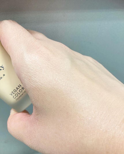 ヴィーガン カラーファンデーション/Veauty by THE_B/リキッドファンデーションを使ったクチコミ(5枚目)