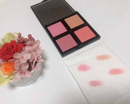 ブラッシュパレットライトパウダー/e.l.f. Cosmetics/パウダーチークを使ったクチコミ(2枚目)