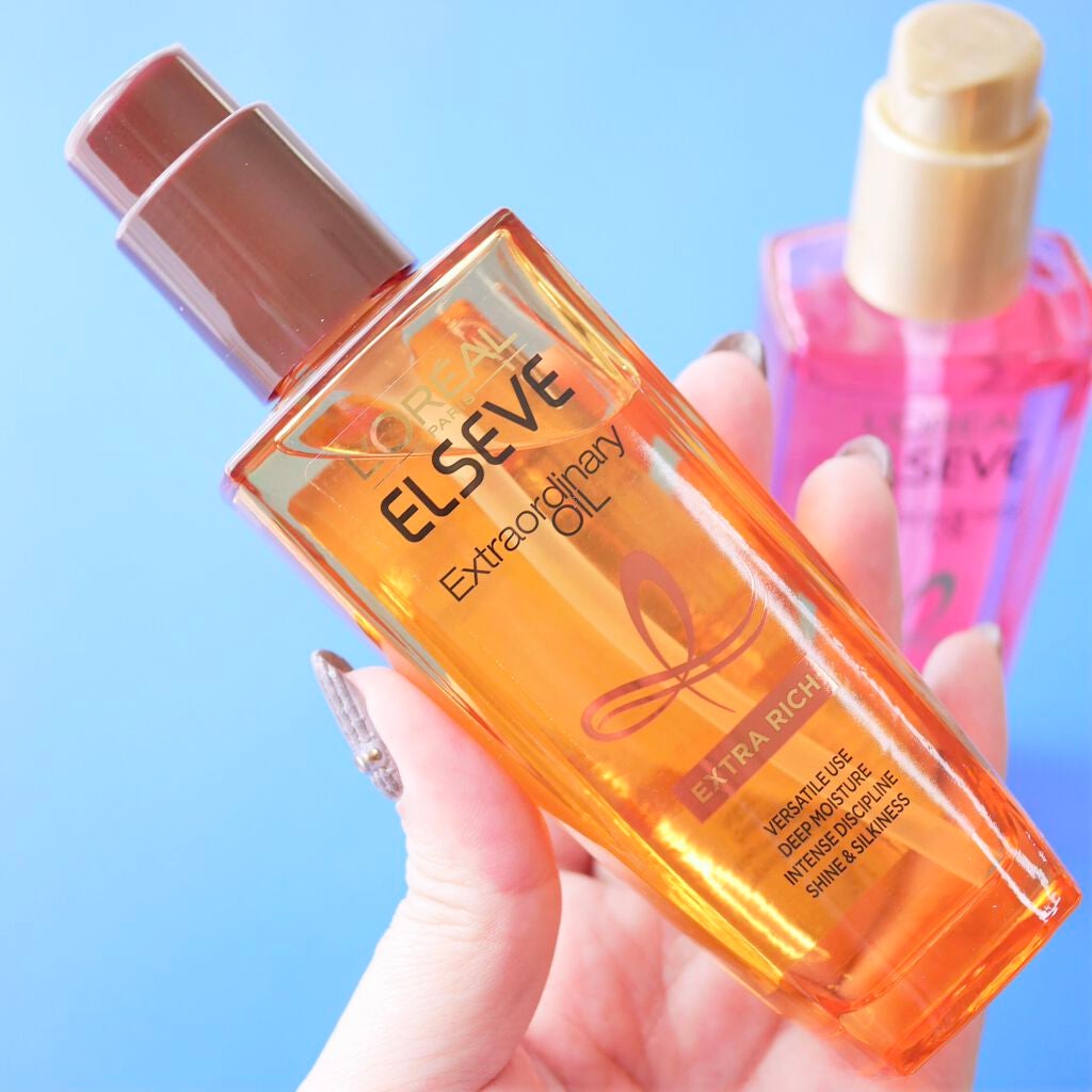 エルセーヴ エクストラオーディナリーオイル エクストラリッチ フィニッシュ/ロレアル パリ/ヘアオイルを使ったクチコミ(4枚目)