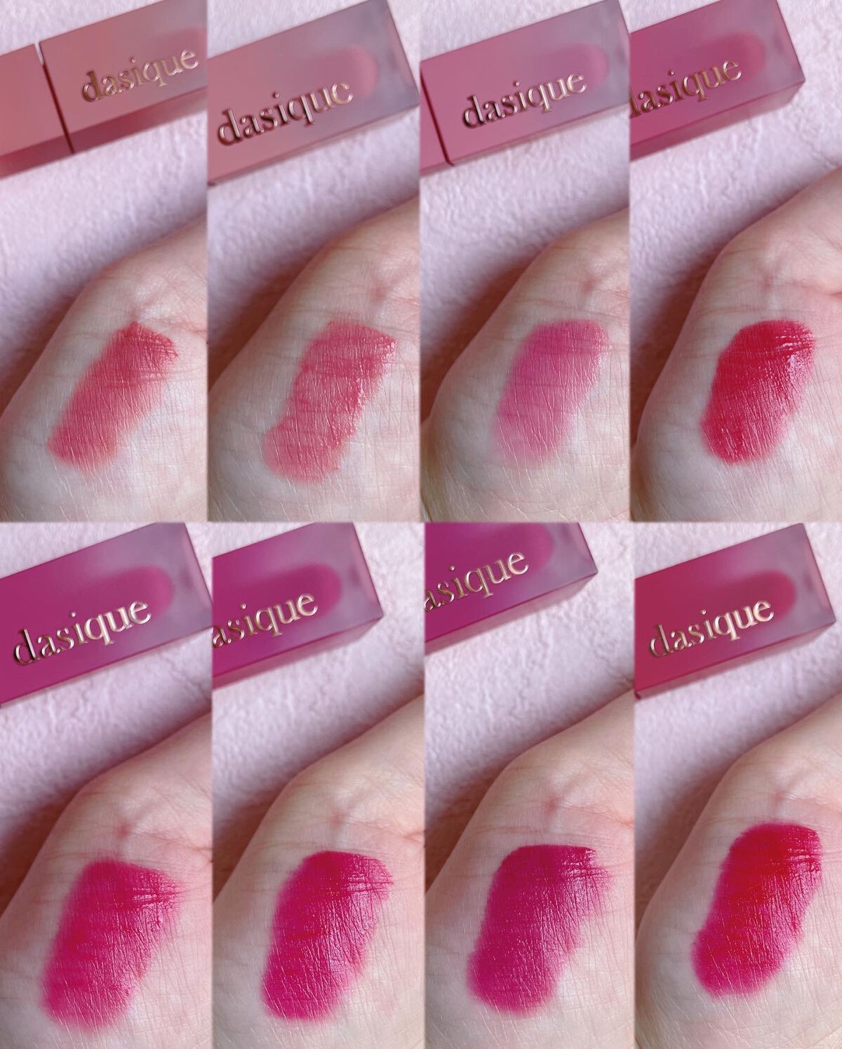 クリームドゥローズティント/dasique/リップティントを使ったクチコミ(5枚目)