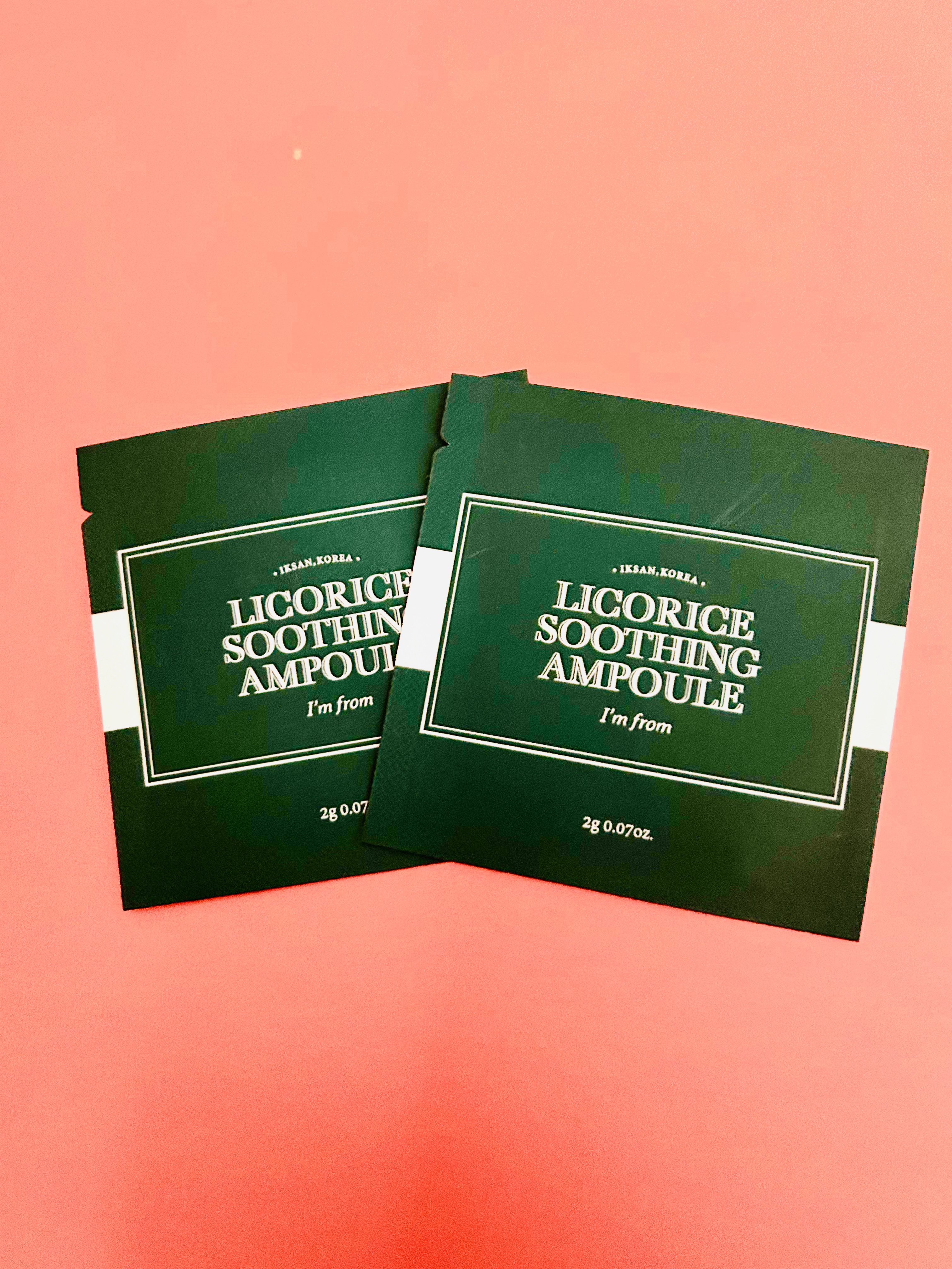 I'm from リコリスアンプル