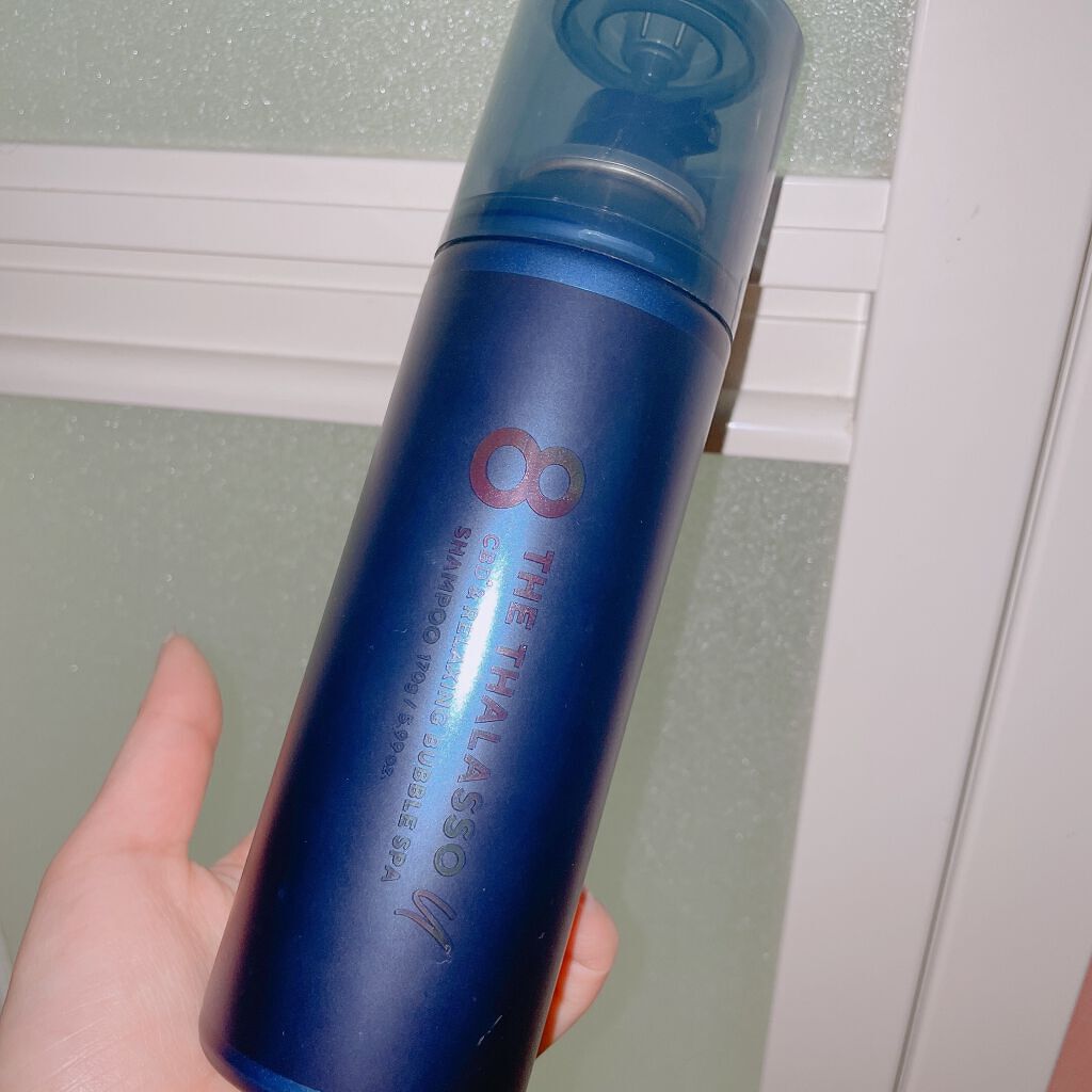 エイトザタラソ ユー CBD&リラクシング バブルスパ 炭酸泡シャンプー/エイトザタラソ/市販シャンプーを使ったクチコミ(1枚目)