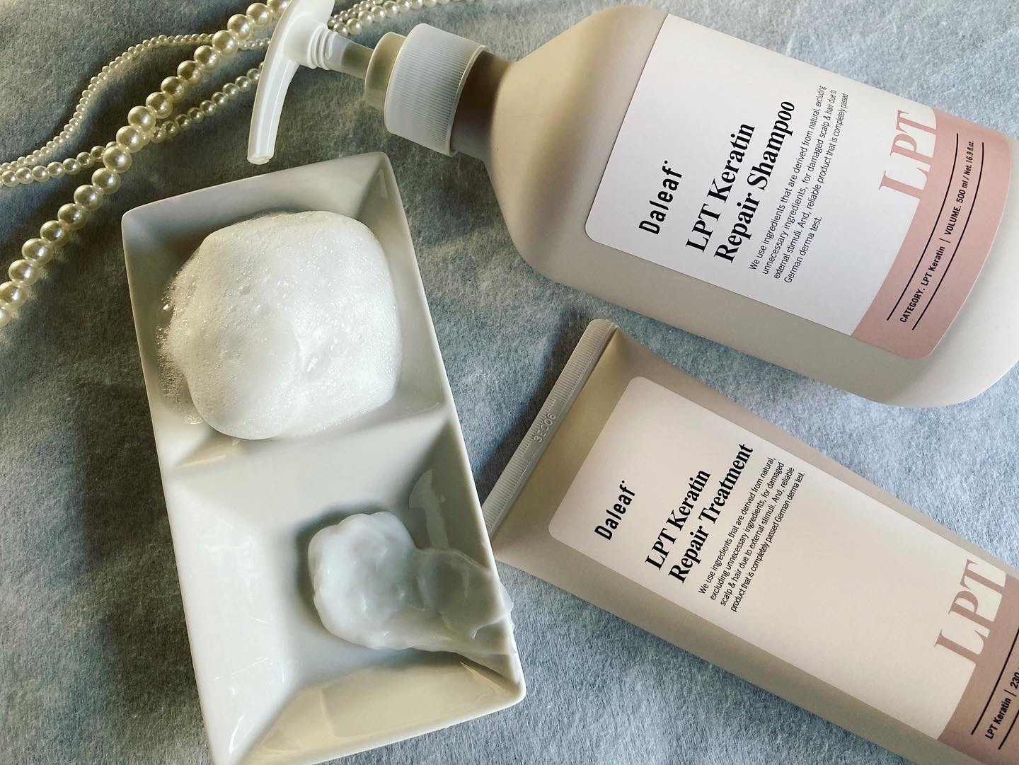 LPTケラチンリペア ノーウォッシュトリートメント/Daleaf/アウトバストリートメントを使ったクチコミ（3枚目）
