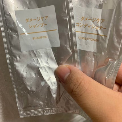 ダメージケアシャンプー/コンディショナー/無印良品/市販シャンプーを使ったクチコミ(1枚目)