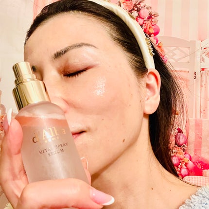 ダルバ ホワイトトリュフバイタルスプレーセラム/ダルバ/ミスト状化粧水を使ったクチコミ(4枚目)