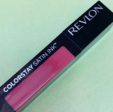 カラーステイ サテン インク/REVLON/口紅を使ったクチコミ（4枚目）