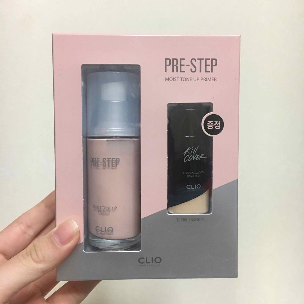 プリステップ ピーチ トーン アップ プライマー/CLIO/化粧下地を使ったクチコミ(4枚目)