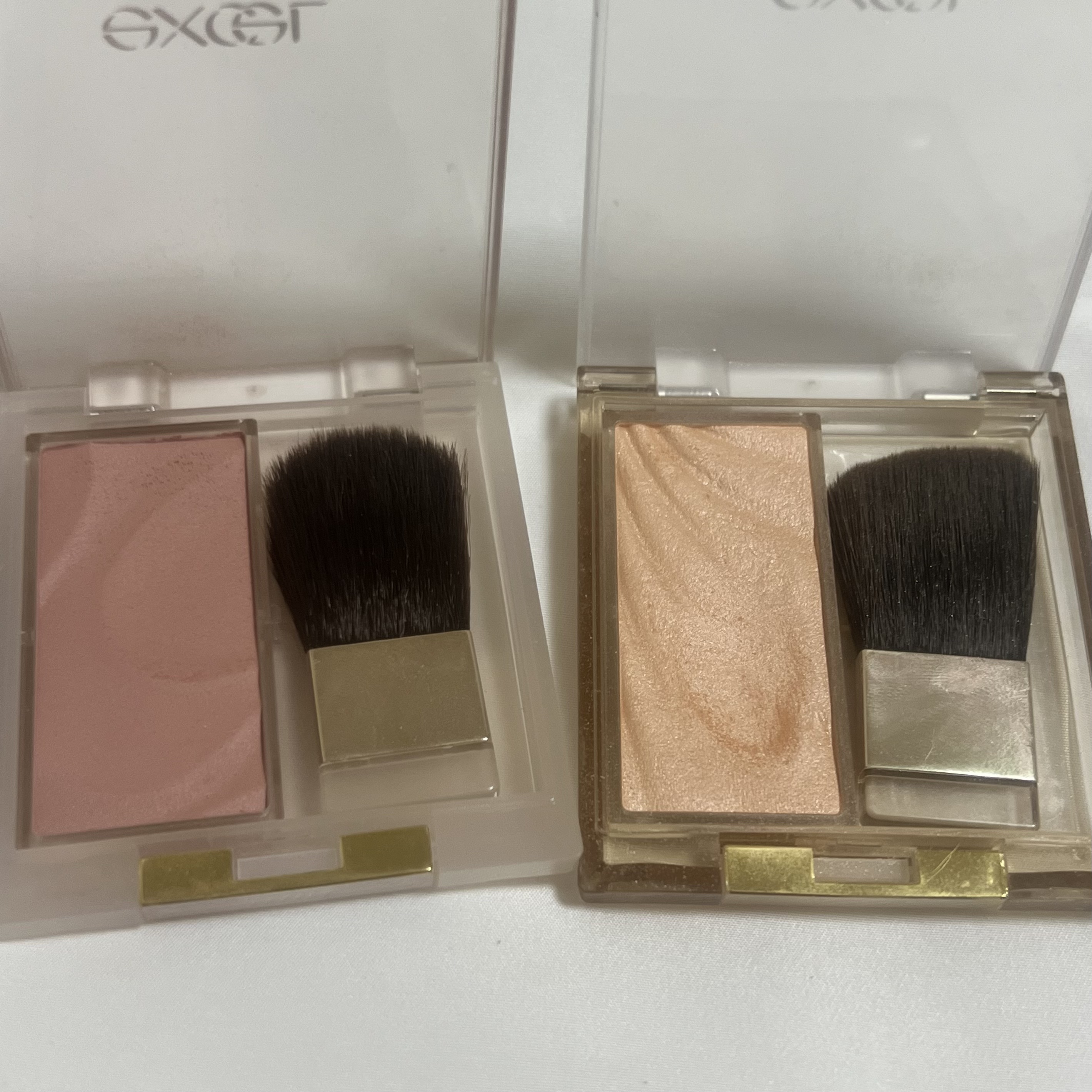 ドレープド シマーグロウ/excel/パウダーハイライトを使ったクチコミ（2枚目）