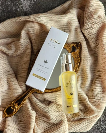 ダルバ ホワイトトリュフファーストスプレーセラム/ダルバ/ミスト状化粧水を使ったクチコミ(5枚目)