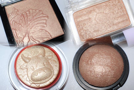 チーク ポップ ハイライター ゴールド セレブレーション ポップ ウシ(2021)/CLINIQUE/パウダーハイライトの画像