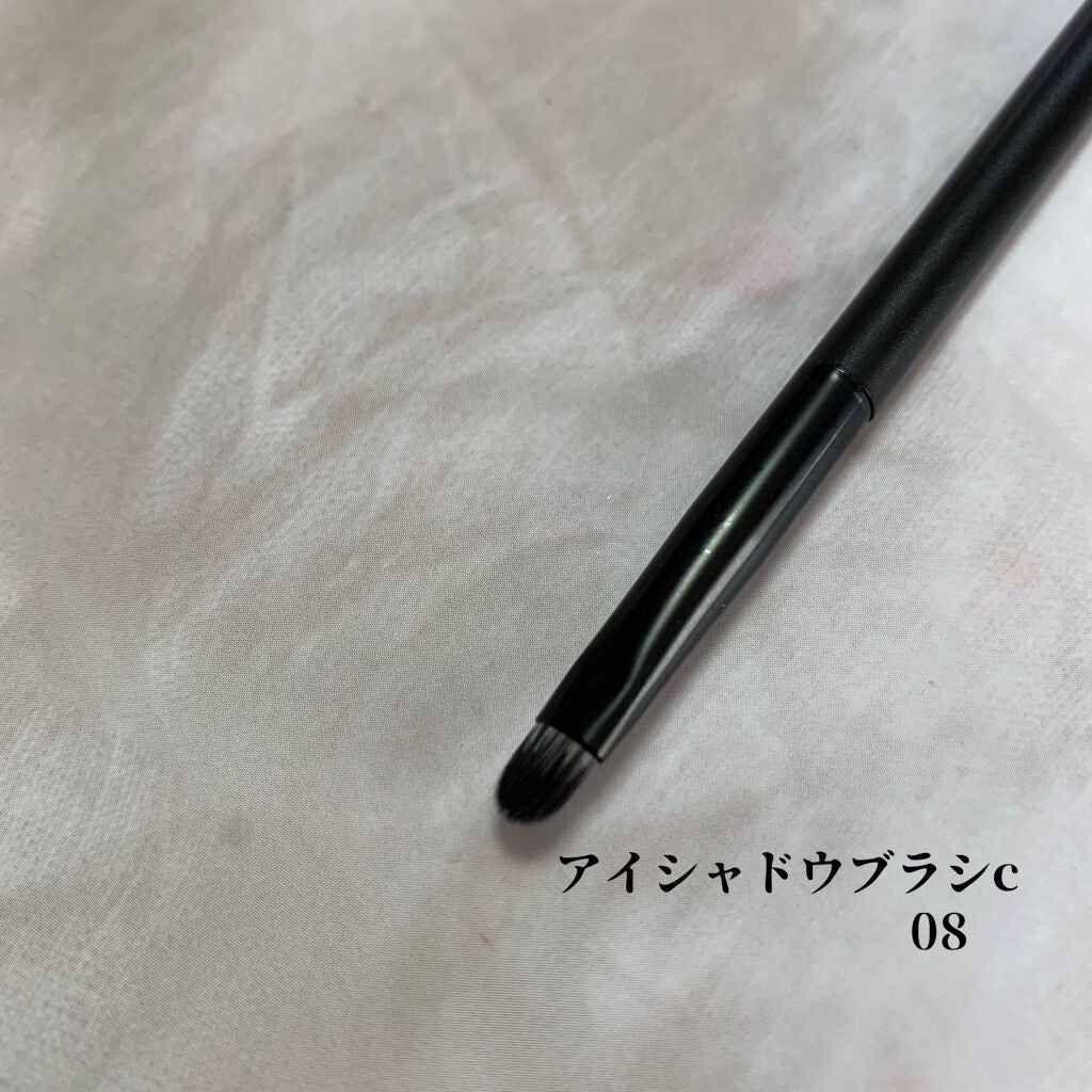 UR GLAM EYESHADOW BRUSH B/U R GLAM/メイクブラシを使ったクチコミ(6枚目)