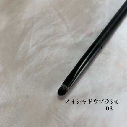 UR GLAM EYESHADOW BRUSH B/U R GLAM/メイクブラシを使ったクチコミ(6枚目)