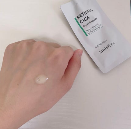 レチノール シカ リペア セラム/innisfree/美容液を使ったクチコミ(2枚目)