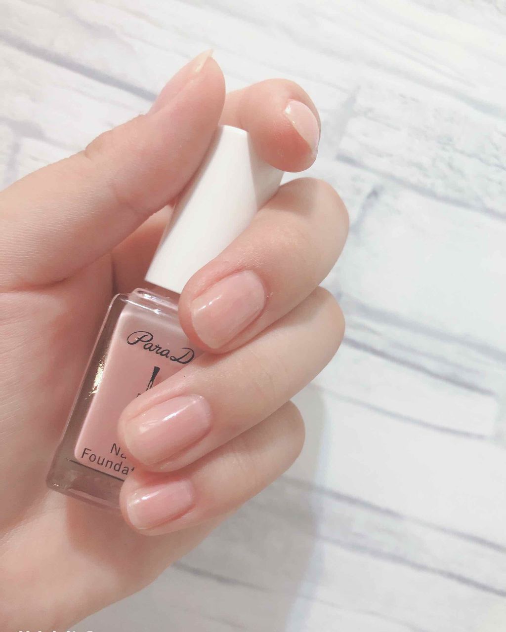 ネイルファンデーション/パラドゥ/マニキュアを使ったクチコミ（1枚目）