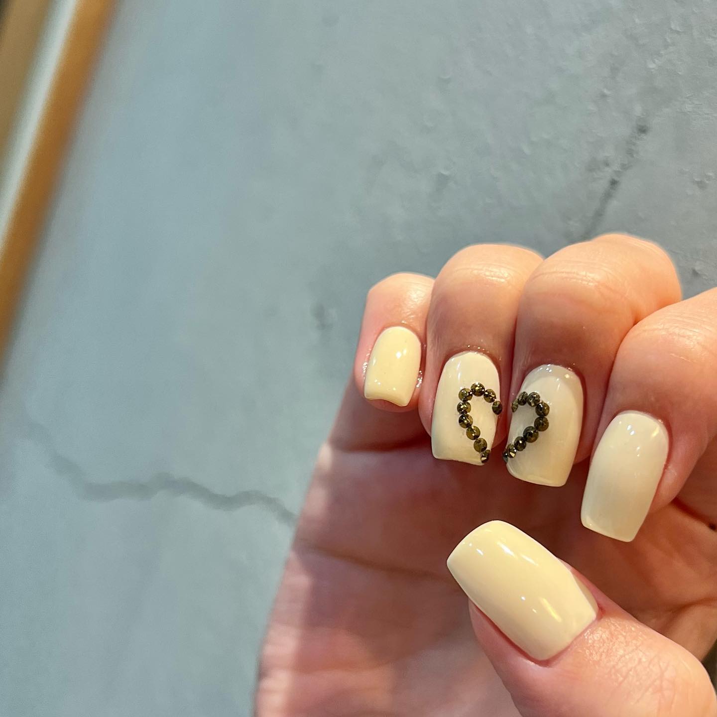 #ハートネイルのネイルデザイン