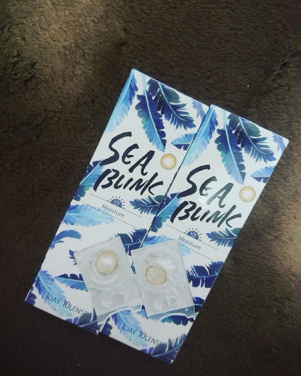 SEA BLINK 1day/SEA BLINK/ワンデー（１DAY）カラコンを使ったクチコミ（1枚目）