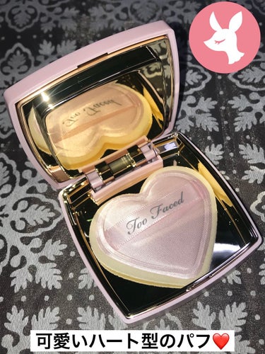 Too Faced プライムド & ポアレス + フェイス パウダーのクチコミ「Too Facedプライムド&ポアレス + フェイスパウダーのレビューです。
税込4400円で.....」（3枚目）