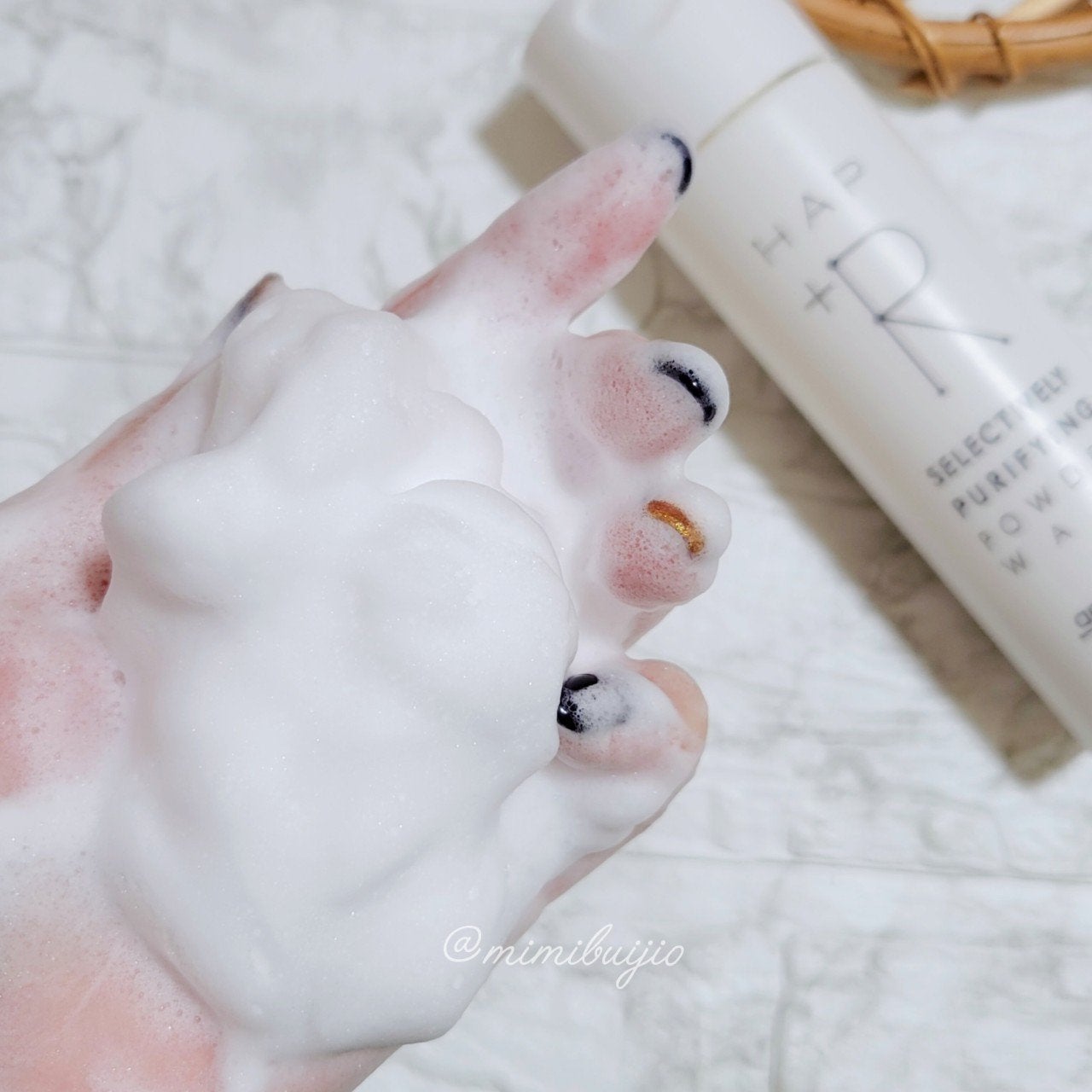 フェイススクラブ /HAP+R/スクラブ・ゴマージュを使ったクチコミ(7枚目)