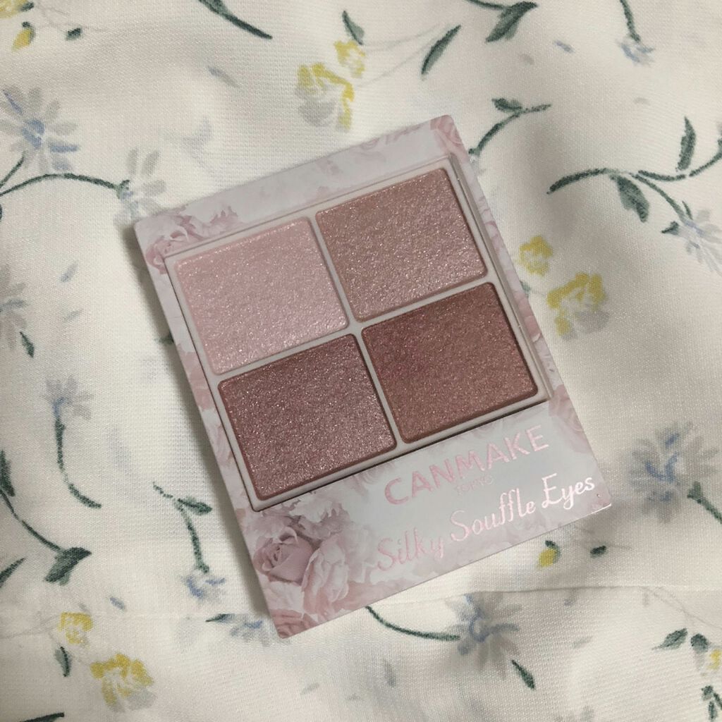 シルキースフレアイズ/キャンメイク/アイシャドウパレットを使ったクチコミ(1枚目)