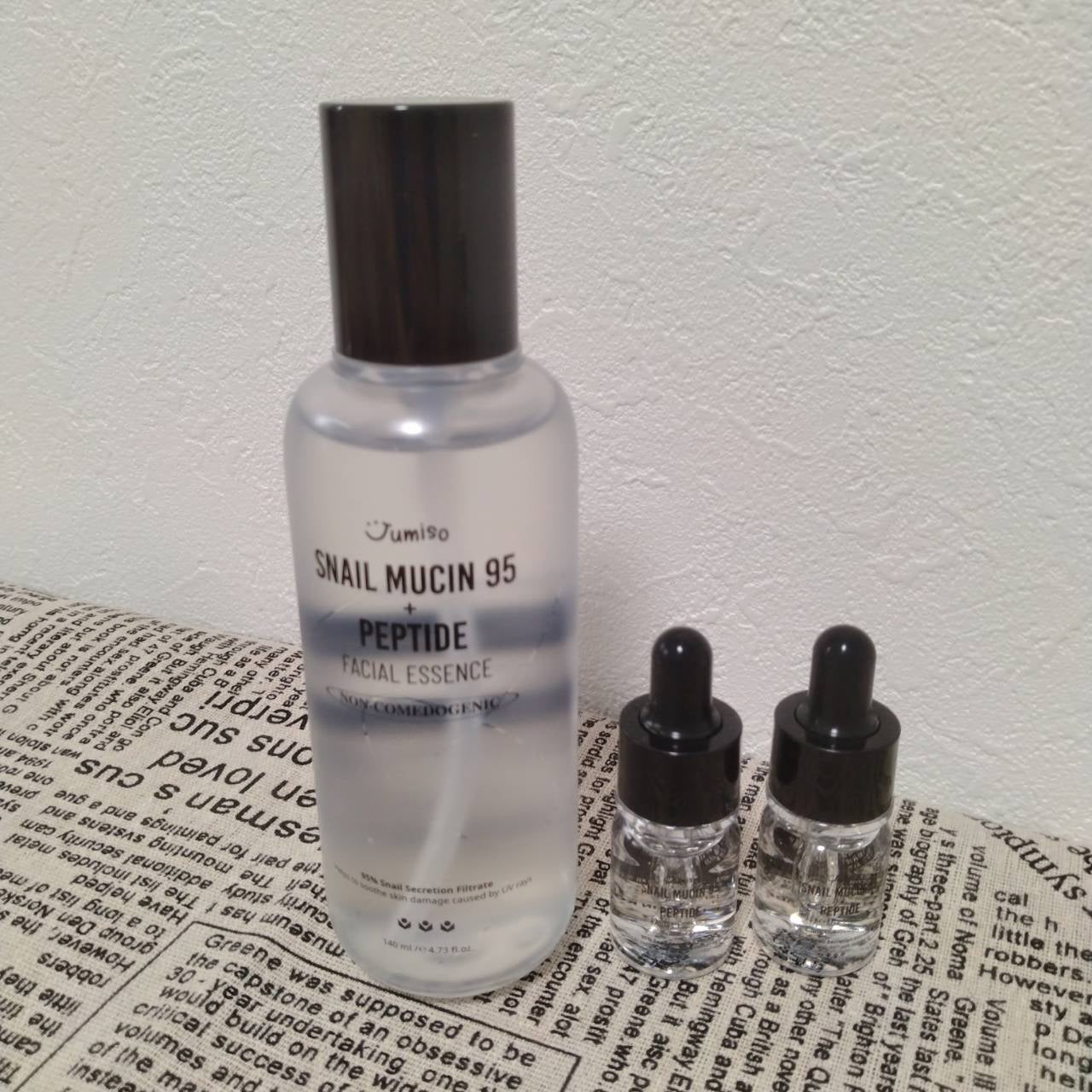スネイルムチン95+ペプチドフェイシャルエッセンス/JUMISO/美容液を使ったクチコミ(1枚目)