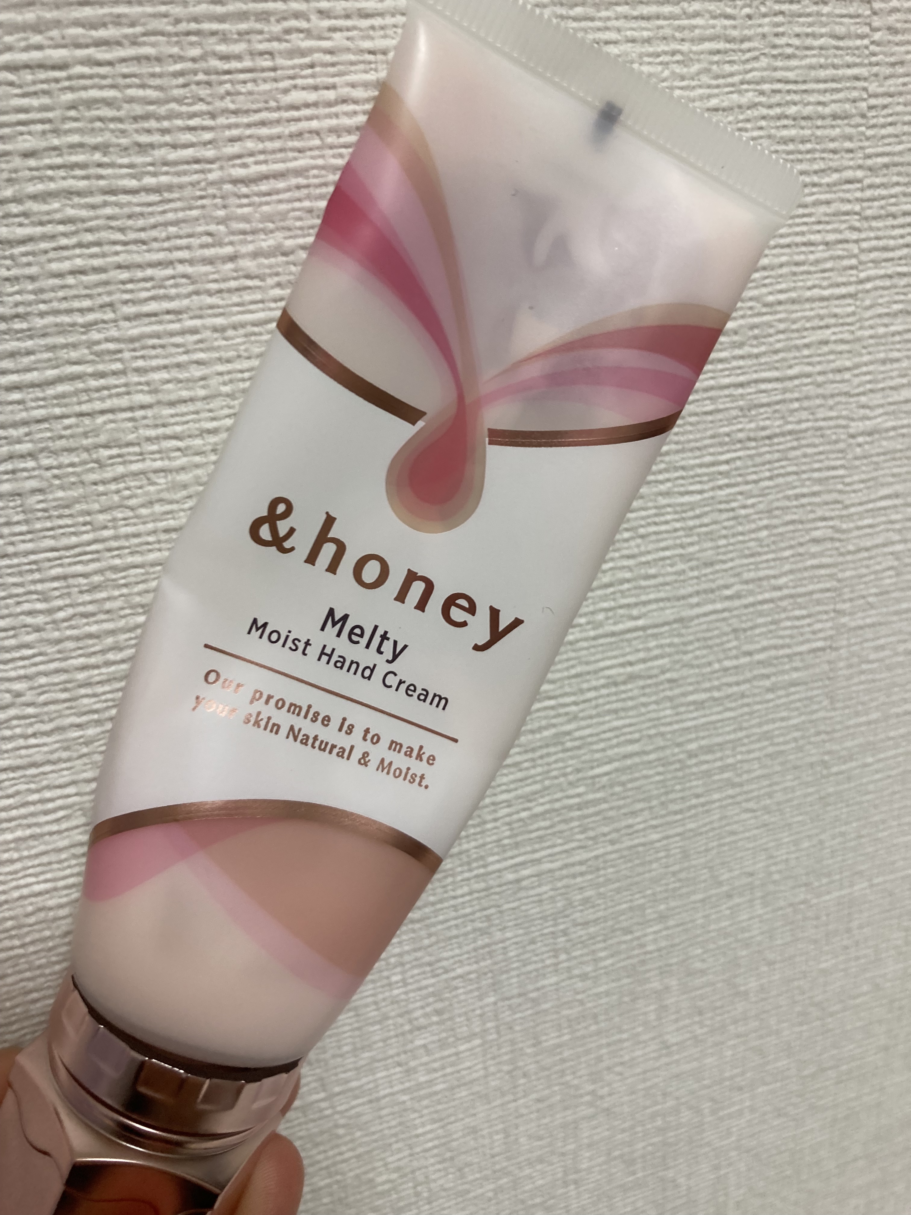 アンドハニー　メルティモイスト ハンドクリーム/&honey/ハンドクリームを使ったクチコミ（1枚目）
