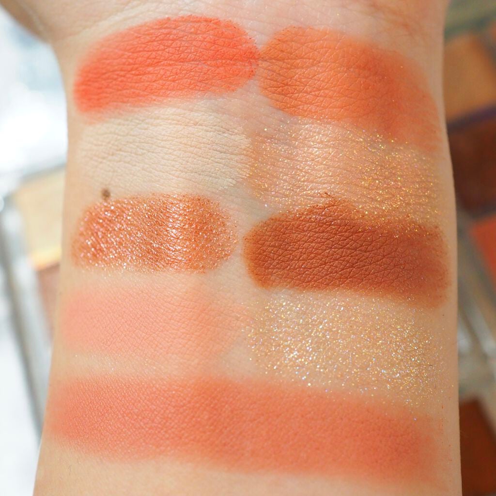 クォーツ 9色アイシャドウパレット(ドリームランドアイシャドウ)/ZEESEA/アイシャドウパレットを使ったクチコミ(5枚目)